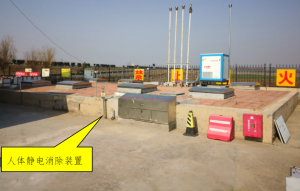 人体静电消除装置(器):油(气)罐区、卸油(气)区-智达安实景式应急管理平台