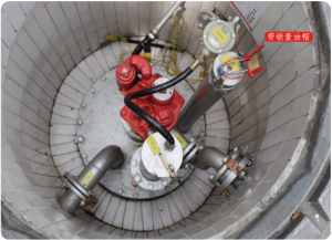 油罐接合管设量油帽-智达安实景式应急管理平台